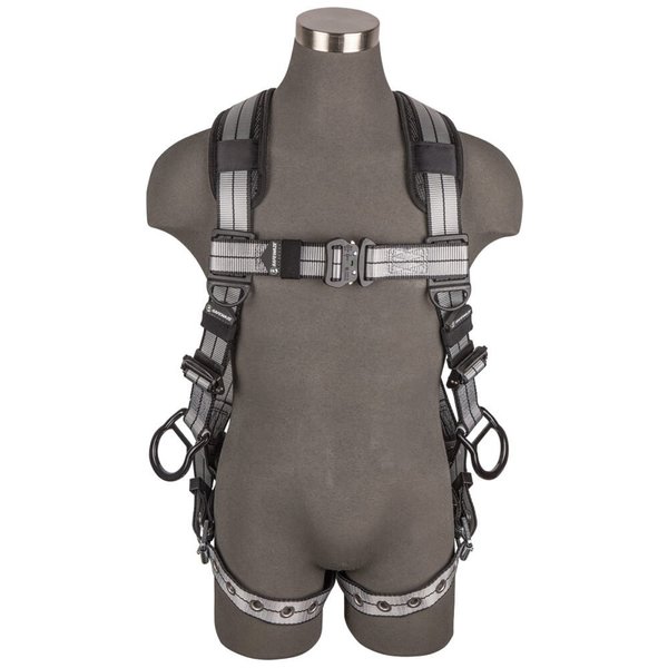 Safewaze PRO+ Slate Full Body Harness: Alu 3D, Alu QC Chest, TB Legs, 3X 020-1210